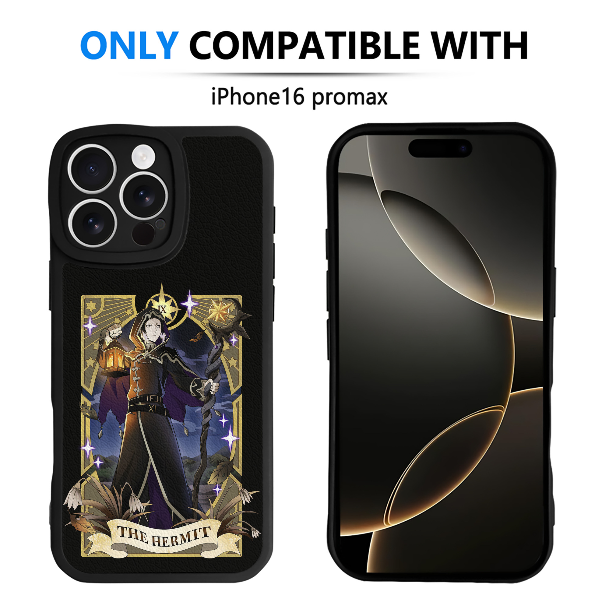 （画像用） 文豪ストレイドッグス Bungo Stray Dogs 【iPhone 16シリーズ対応】シリコンスマホケース（レザー調） 材質：シリコン